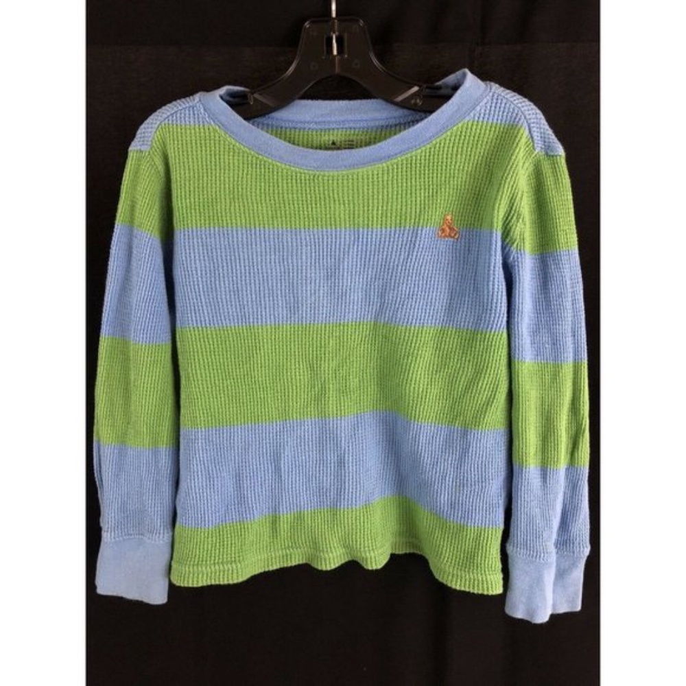 Baby Gap Boy's T-Shirt Long Sleeve Striped Blue Size 4Years